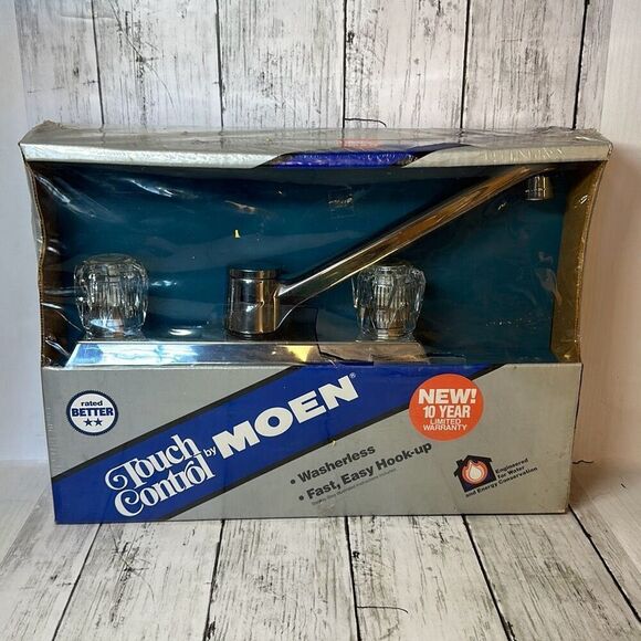 Vintage Moen Touch Control Silver Stanadyne Part No. 30707 Made in USA - Picture 1 of 7